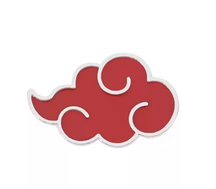 Akatsuki Cloud Pin from BasedDrip.com | The Internet's Most Based Drip