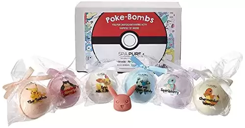 5oz Pokémon Bath Bombs | Set of 6
