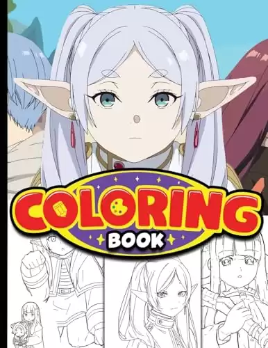 Frieren Beyond Journey's End Coloring book
